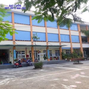 Bạt cuốn màu xanh dương cho trường học tại Hà Tĩnh mã BC3101