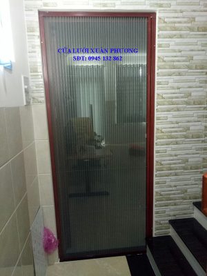 Cửa lưới chống muỗi dạng xếp 1 cánh tại Hà Tĩnh 3